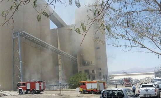 وفاة سابعة بسبب انفجار صوامع العقبة وفاة سابعة بسبب انفجار صوامع العقبة