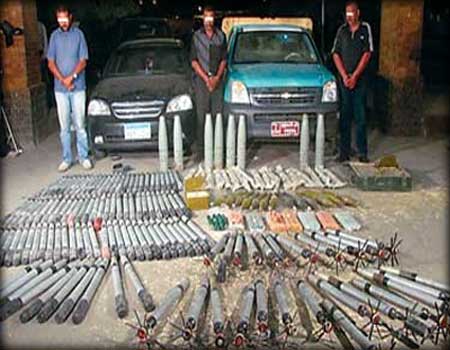 الأمن المصري يحبط أكبر عملية لإدخال متفجرات إلى سيناء