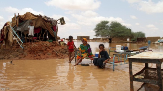 الأمطار تقتل وتشرد الآلاف وتعطل الحركة في السودان الأمطار تقتل وتشرد الآلاف وتعطل الحركة في السودان