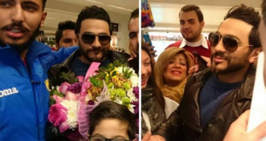 صور.. تامر حسني في لبنان لتصوير "180 درجة" صور.. تامر حسني في لبنان لتصوير "180 درجة"
