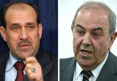 كتلة علاوي تقرر قطع المفاوضات مع المالكي