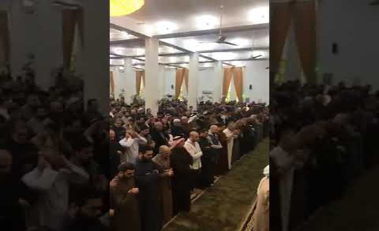 بالفيديو : صلاة الغائب على ارواح شهداء الناصرية في مدينة الرمادي بالفيديو : صلاة الغائب على ارواح شهداء الناصرية في مدينة الرمادي