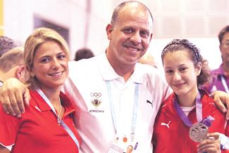دانا حيدر .. تحرز اول ميدالية اولمبية للاردن 
