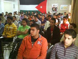 اطلاق حملة شباب..يلا نصوت التي نظمتها مؤسسة مبادرات التنموية  