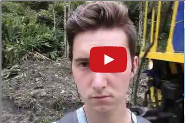 نجا من الموت بأعجوبة !