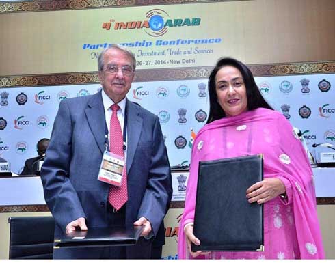 اختتام أعمال مؤتمر الشراكة الهندي العربي الرابع