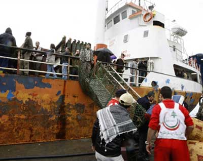 تأجيل ابحار "مريم" لغزة الى أجل غير مسمى