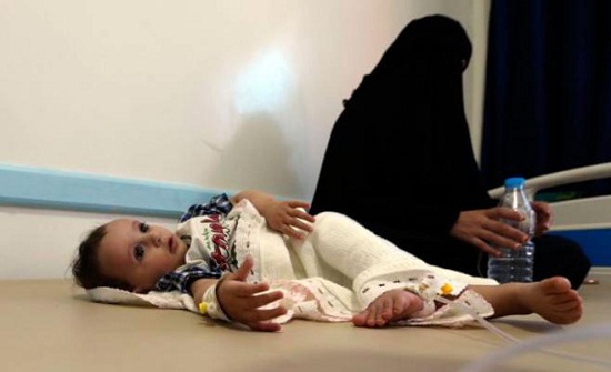 حالات الإصابة بالكوليرا في اليمن تجاوزت نصف المليون
