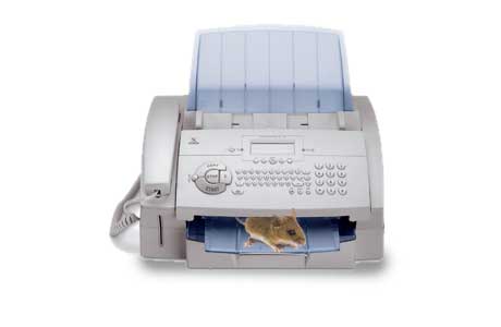 " فأر " في جهاز فاكس حكومي ! 