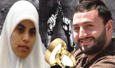 غفران زامل تعقد قرانها على أسير من حماس محكوم بالمؤبد 48 مرة !