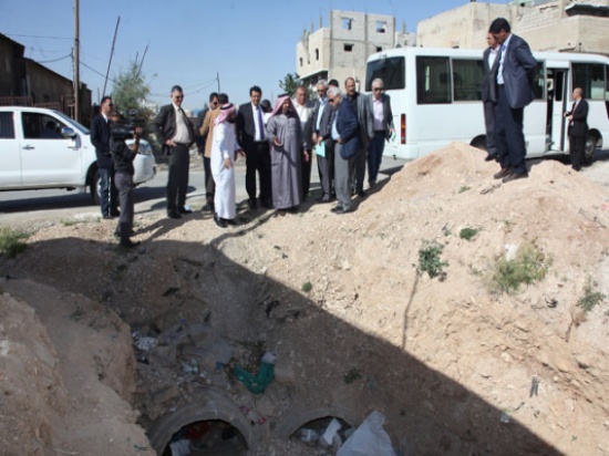 اجراءات تنظيمية وخدمية في القويسمة وخريبة السوق واحد