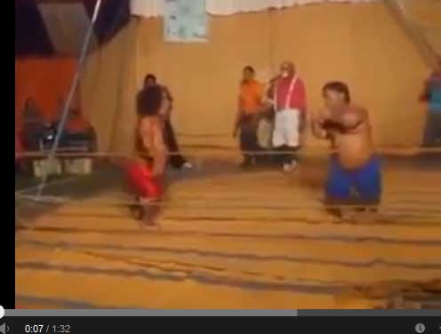 مصارعة أقزام