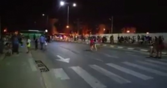 حالة هلع وفرار في صفوف مستوطني سيديروت والمقاومة الفلسطينية ترد على القصف!
