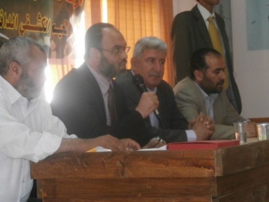 المعلمون الجدد في لواء الشونة الجنوبية يؤدون قسم النقابة