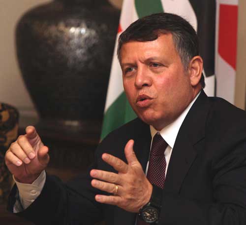 الملك يجيب عن أسئلة الوطن البديل ومستقبل العلاقة مع اسرائيل 