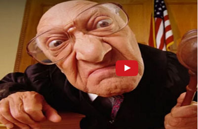 بالفيديو  :  أغبى عشر دعاوى قضائية ناجحة