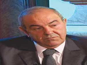 علاوي: توجيه ضربة لايران  احتمال كبير للغاية 