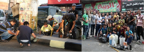 مدينتي اجمل مدينه تستكمل حملتها في مخيم البقعة