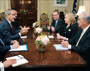 مشاورات بواشنطن قبيل المفاوضات    