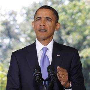 أوباما : أمريكا لن تتراجع في مسعاها من أجل السلام في الشرق الاوسط