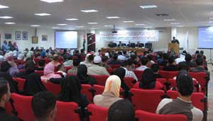 تنظيم ندوة حول المبادرات الشبابية في مكافحة العنف المجتمعي