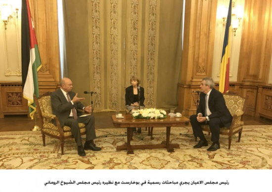 الفايز يدعو الى تعزيز العلاقات الاردنية الرومانية