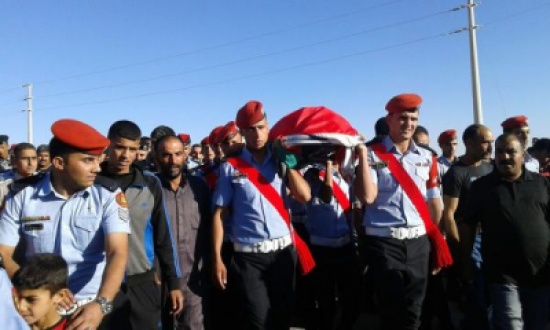 تشييع الشهيد الجيزاوي في الرمثا