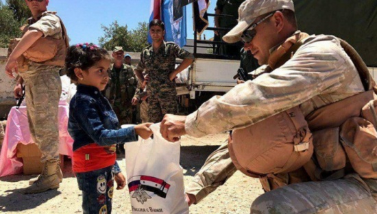 روسيا تروّج لكذبة إدخالها مساعدات إنسانية للغوطة الشرقية