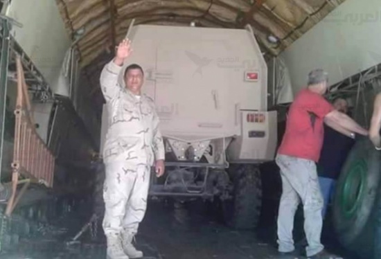 شحنة كبيرة من الأسلحة تخرق الحظر الدولي وتصل لقوات حفتر