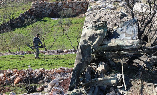 بالفيديو : مشاهد جديدة تظهر قصف الجيش التركي مواقع للنظام السوري