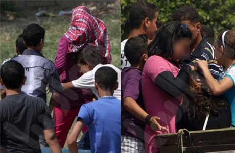 مراهقون يتحركشون بالبنات في العيد .. شاهدوا الصور 