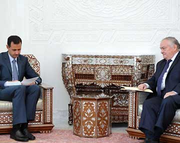 الأسد يستبعد السلام بسبب إسرائيل 