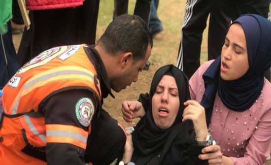 بالفيديو والصور.. مواجهات بالضفة والقدس.. أربعة شهداء و316 إصابة في مليونية يوم الأرض شرق قطاع غزة