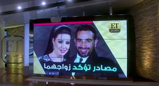 ET بالعربي يؤكد زواج سمية الخشاب واحمد سعد ET بالعربي يؤكد زواج سمية الخشاب واحمد سعد
