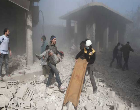 الدفاع المدني السوري: قصف الغوطة الشرقية بغاز الكلور السام