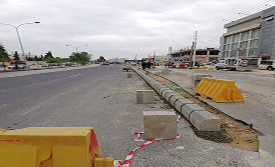 الامانة تواصل العمل على تنفيذ تحسينات مرورية على التقاطعات