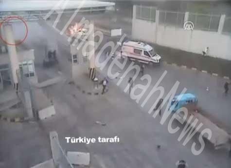 تفجير قرب معبر باب الهوى على الحدود " التركية - السورية " ( فيديو ) تفجير قرب معبر باب الهوى على الحدود " التركية - السورية " ( فيديو )
