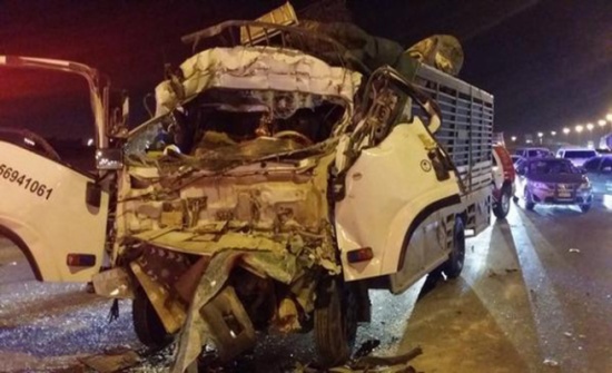 وفاة وإصابة اثر حادث تصادم في الرمثا وفاة وإصابة اثر حادث تصادم في الرمثا