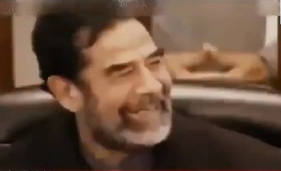 فيديو : الشاهد الذي اضحك صدام حسين