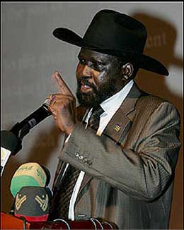 سلفا كير يحذر من اندلاع عنف اذا تأجل الاستفتاء