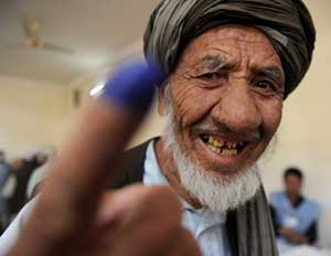 انتهاء عمليات التصويت في الانتخابات الأفغانية