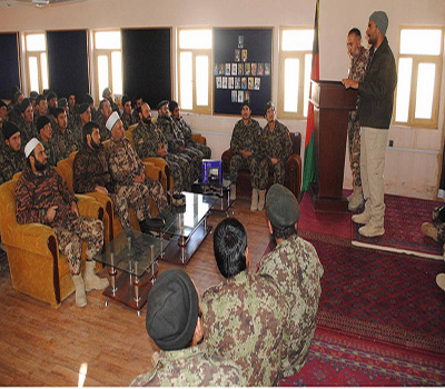 فريق الدعم الانساني بأفغانستان ينظم مجالس شورى وندوات دينية