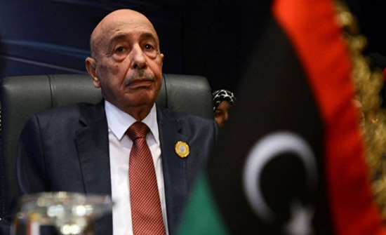 صالح يعلن فتح الطريق الساحلي بين برقة وطرابلس صالح يعلن فتح الطريق الساحلي بين برقة وطرابلس