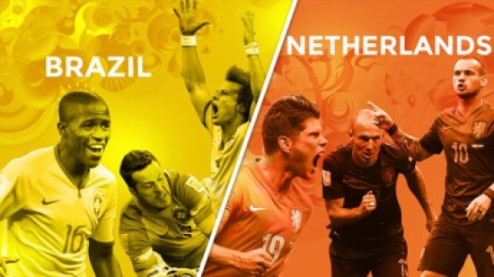 روابط بث مباراة البرازيل × هولندا