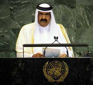 امير قطر: الحرب على الارهاب تجلب الفوضى والدمار