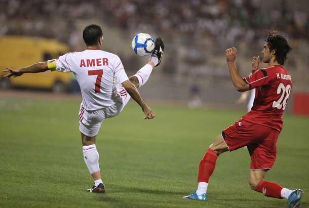 بالصور : تعادل الاردن مع سوريا وفوز سهل لايران في افتتاح بطولة غرب اسيا 