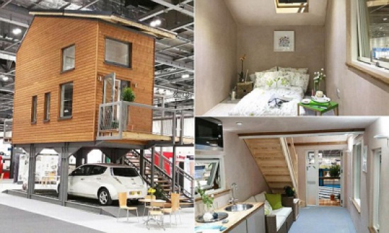 فيديو: مهندس بريطاني يصمم منازل تركّب فوق مواقف السيارات فيديو: مهندس بريطاني يصمم منازل تركّب فوق مواقف السيارات