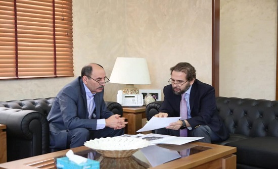 وزير الاشغال يلتقي رئيس المجلس الاعلى لحقوق الاشخاص ذوي الإعاقة