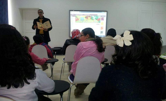 صور :  الأطفال "الذين أضاءوا الدّرب" في ضيافة  مكتبة الوسائطية الطنجية