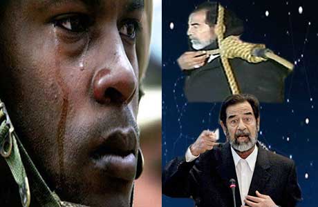 جندى امريكى يكشف في رسالة لزوجته اسرار اللحظات الاخيرة لاعدام صدام حسين !